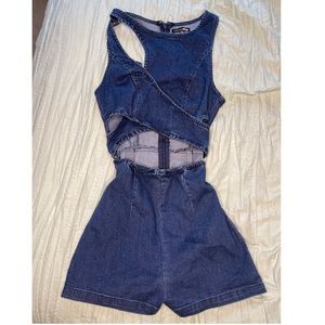 FN denim romper